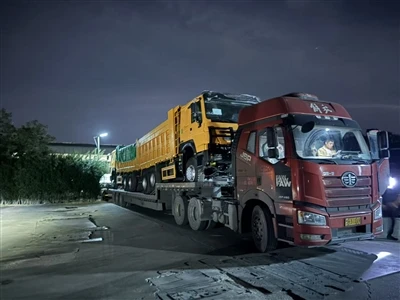 HOWO 371 konjskih snaga 6x4 kiper kamion poslan u Ganu